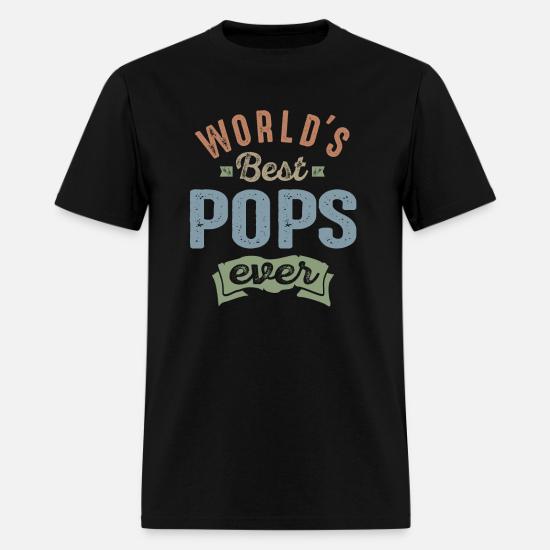World's Best Pops' Men's T-Shirt | Spreadshirt